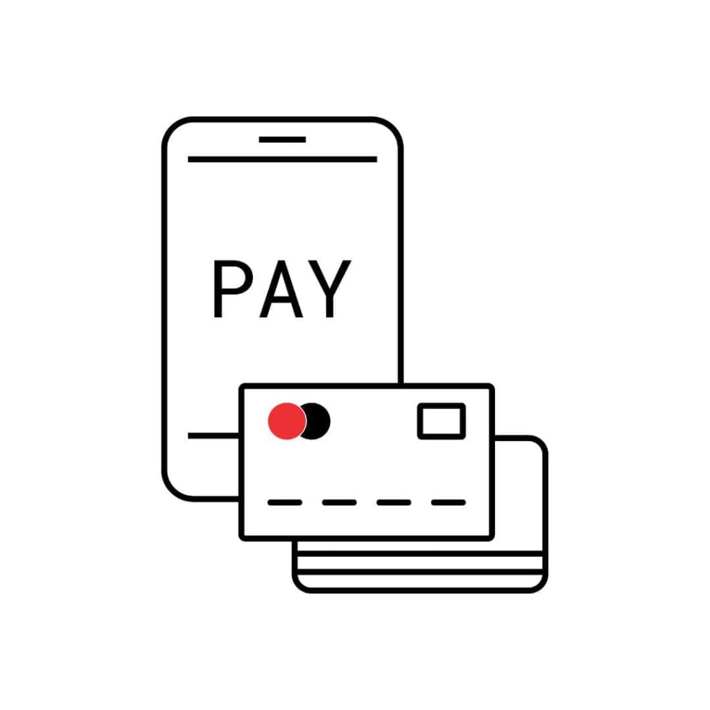 Un smartphone pour payer en ligne